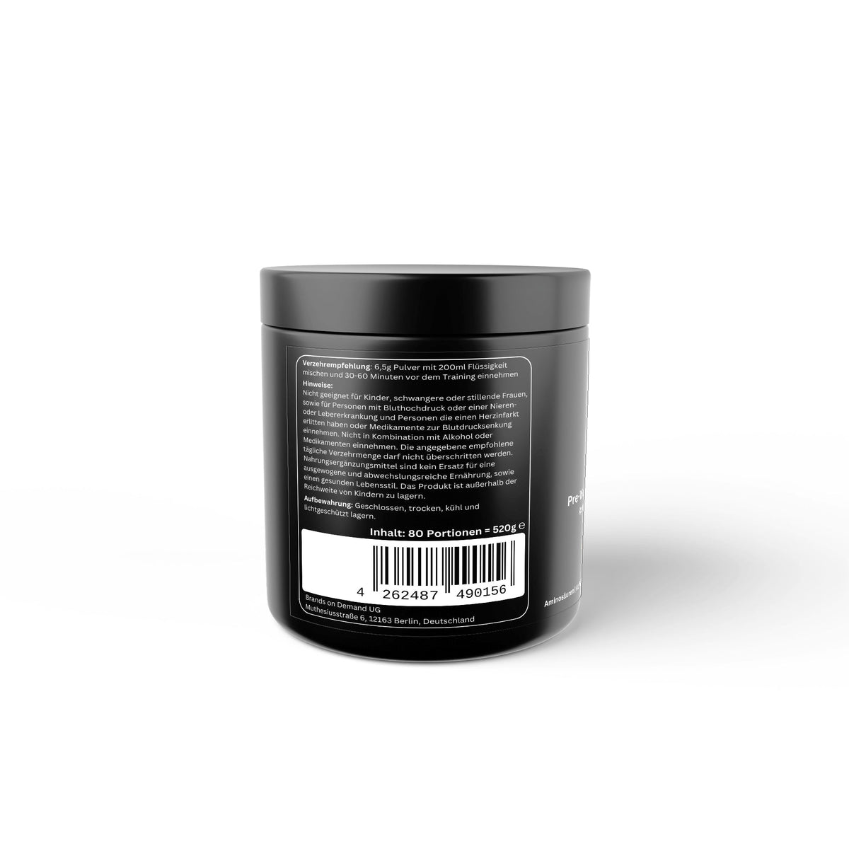 Pre-Workout Booster Apple - 520g