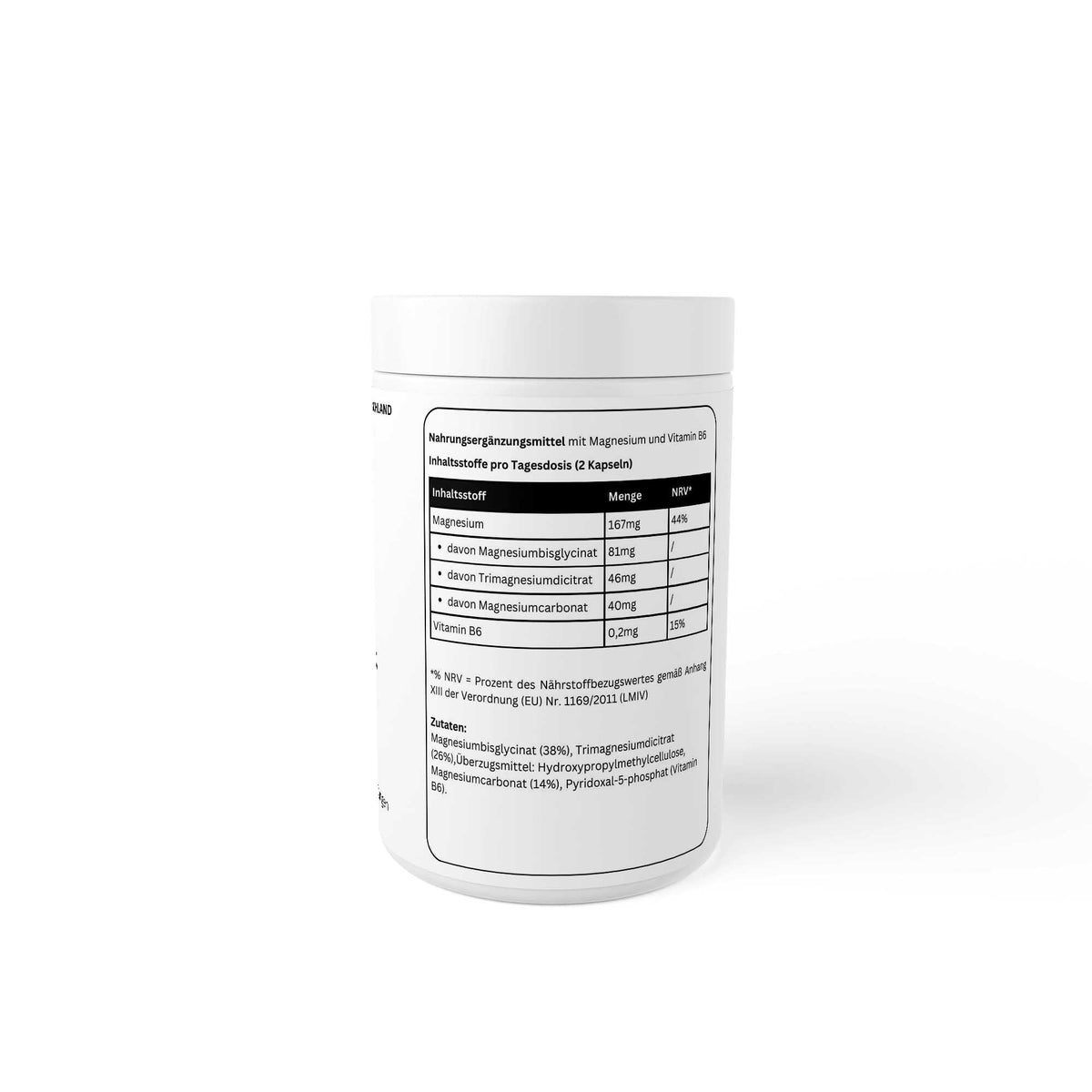 Magnesium Complex + Vitamin B6 - 90 Capsules